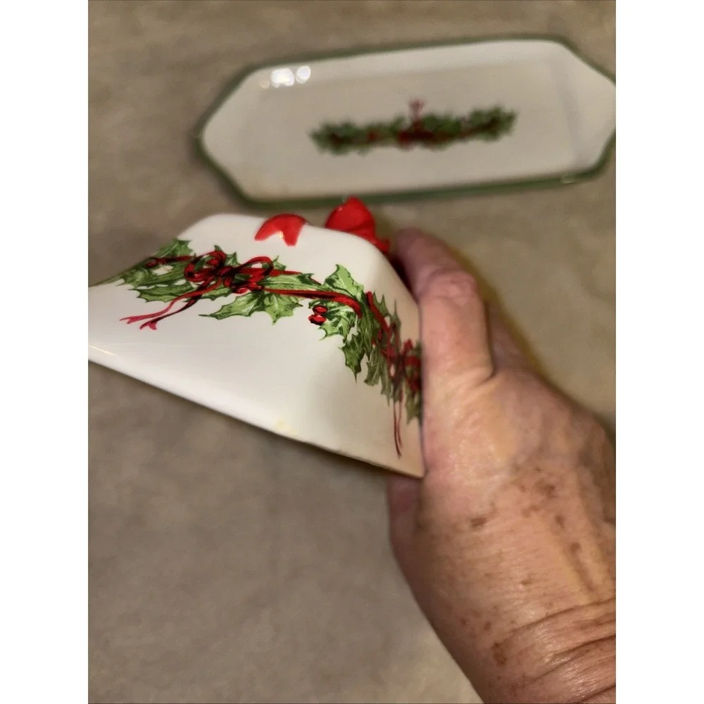 Traditions Holiday Celebrations by Christopher Radko Butter Dish, S&P Shakers
